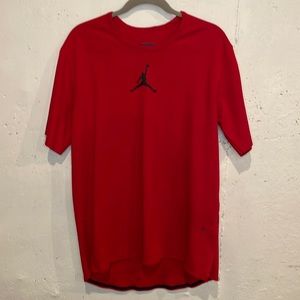 Mens Jordan Brand performance shirt size Large / Red